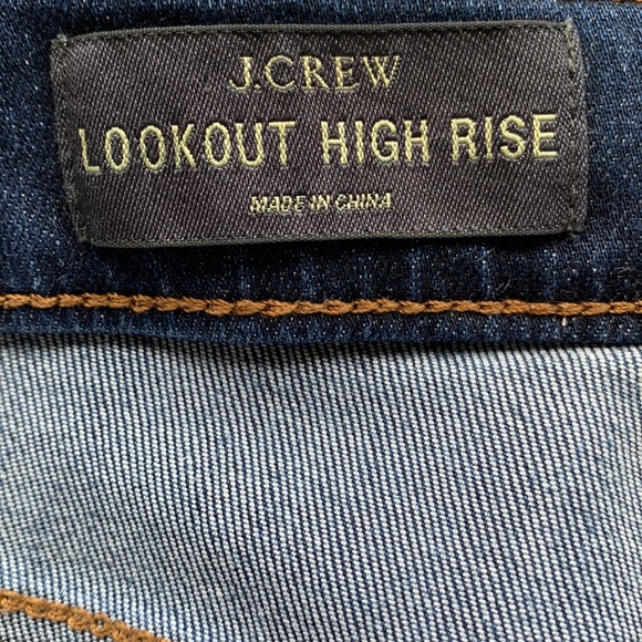 J Crew Sz 28 Medium Wash Lookout High Rise Jeans - Picture 4 of 7